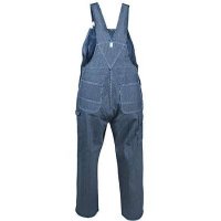 Key Overalls - Men's Hickory Striped Cotton Overalls - 273.47