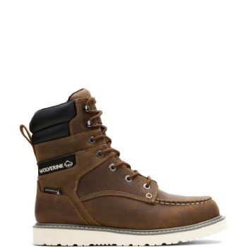 Wolverine - Men's Trade Wedge 8" Moc-Toe Steel-Toe Work Boot - W251055