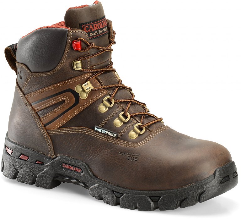 carolina men's 6 steel toe waterproof work boots