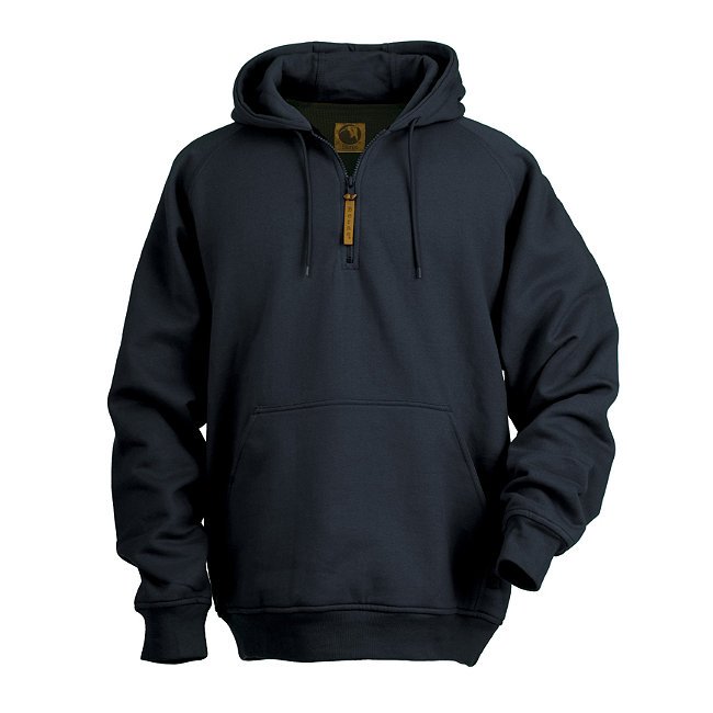 berne thermal lined hooded sweatshirt