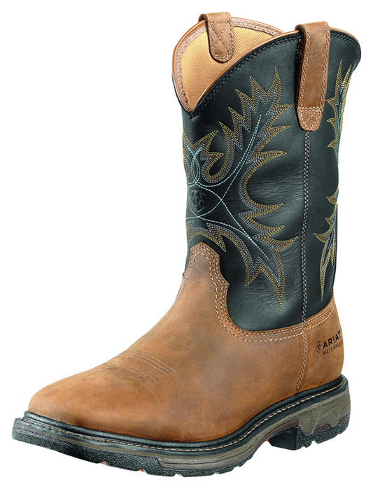 MNS WORKHOG WIDE SQUAR AGD BRK/BLK ST WP