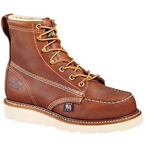 Thorogood - American Heritage Moc Safety Toe Wedges 6 Made in USA - 804-4200