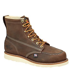 Thorogood - American Heritage 6" Wedges Brown Moc Toe - Non-Safety Toe Made in USA - 814-4203