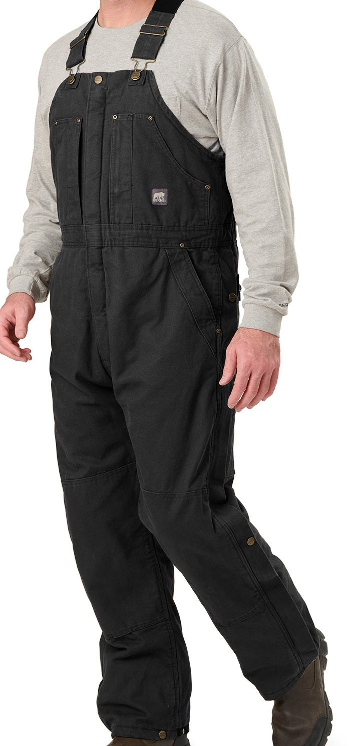 Berne - Heartland Washed Insulated Duck Bib Overall - B377