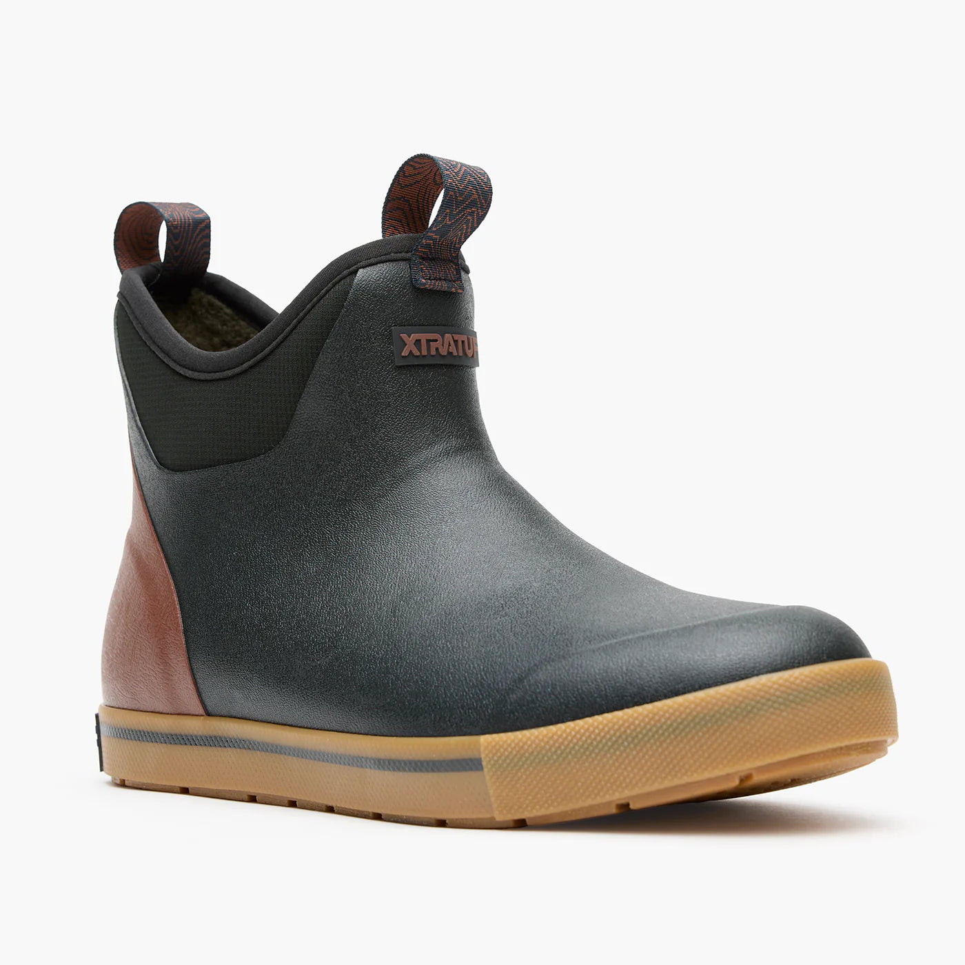 XtraTuf - Men's Camp Fleece Lined Ankle Deck Boot - XMADBC00