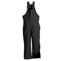 Berne - Deluxe Twill Insulated Bib Overalls Quilt Lined