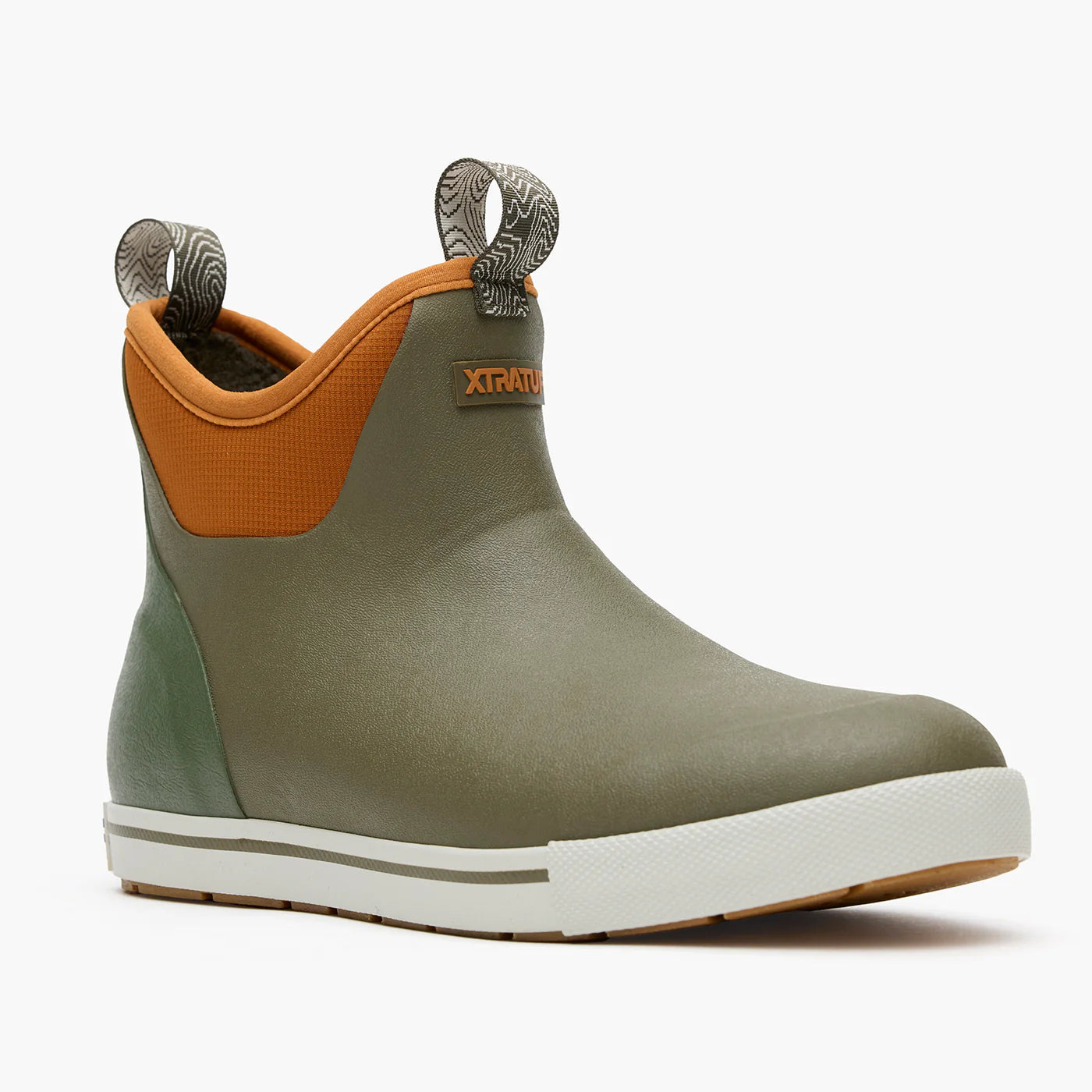 XtraTuf - Men's Camp Fleece Lined Ankle Deck Boot - XMADBC30