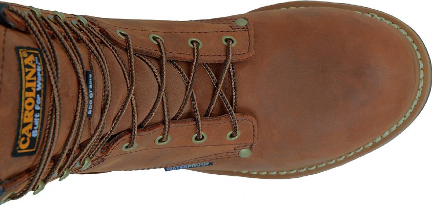 Carolina - Men's 8" Waterproof Insulated Steel Toe Logger - CA5821