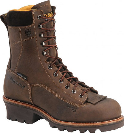 Carolina - Men's 8" Waterproof Lace-To-Toe Composite Toe Logger - CA7522