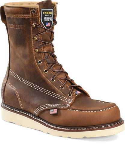 Carolina - Men's 8" Domestic Moc Toe Wedge USA Work Boot - CA8012