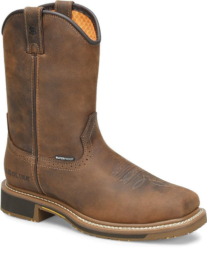Carolina - Men's 10" Waterproof Composite Square Toe Roper - CA8536