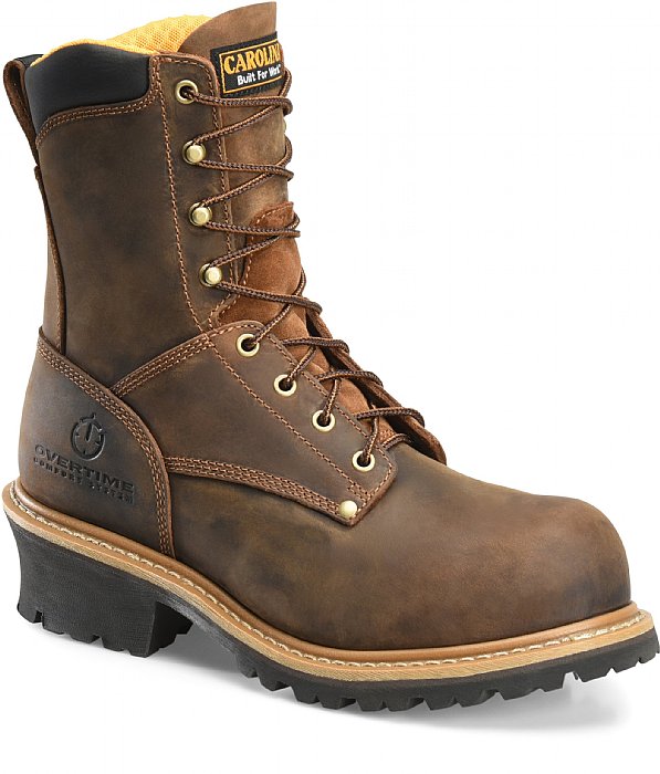 Carolina - Men's 8" Composite Toe Unlined Logger - CA9853