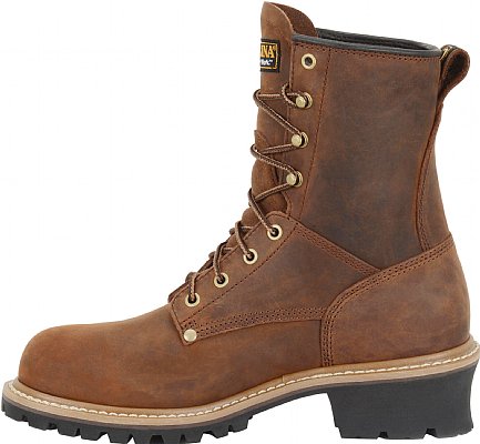 Carolina - Men's 8" Steel Toe Waterproof Logger - CA9821