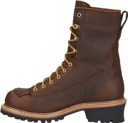 Carolina - Men's 8" Waterproof Lace-To-Toe Steel Toe Logger - CA9824