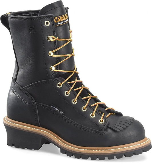 Carolina - Men's 8" Steel Toe Waterproof Lace to Toe Logger - CA9825