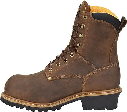 Carolina - Men's 8" Waterproof Insulated Composite Toe Logger - CA9851
