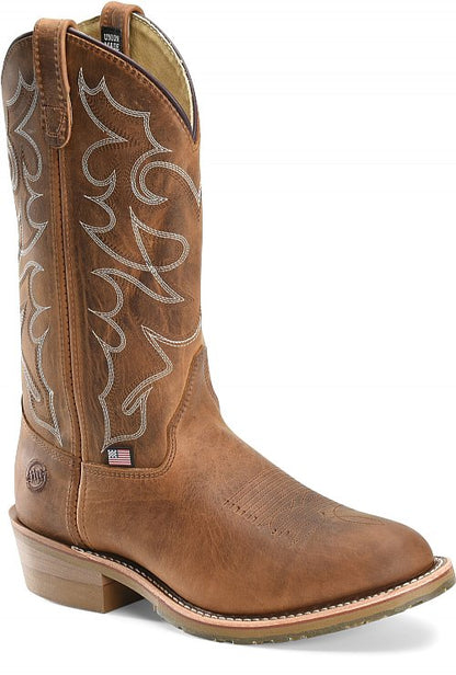 Double H - Dylan Men's 12" USA Steel R Toe I.C.E. Work Western - DH1592