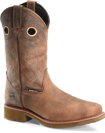 Double H - Men's 12" Waterproof Wide Square Composite Toe Roper - Roy - DH5246