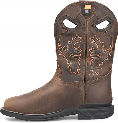 Double H - Men's Phantom Rider 11" Waterproof Metguard Wide Square Composite Toe Roper - DH5379