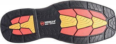 Double H - Mens Phantom Rider 11 Waterproof Wide Square Toe Roper - DH5380