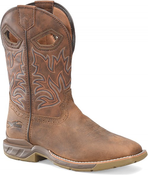 Double H - Mens Phantom Rider11 Wide Square Toe Roper - DH5382