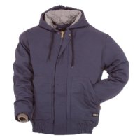 Berne - FRHJ01 HRC3 Workwear Flame Resistant FR Hooded Jacket - Quilt Lined