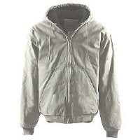 Berne - Original Washed Hooded Jacket - Quilt Lined - HJ375