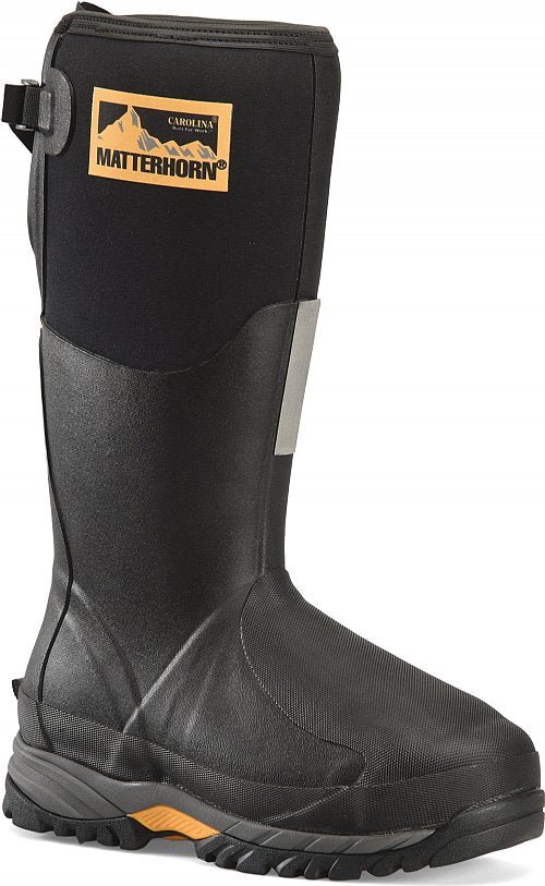 Matterhorn - Men's 16" Steel Toe Metguard Puncture, Oil, and Slip Resistant Rubber Boot - MT203