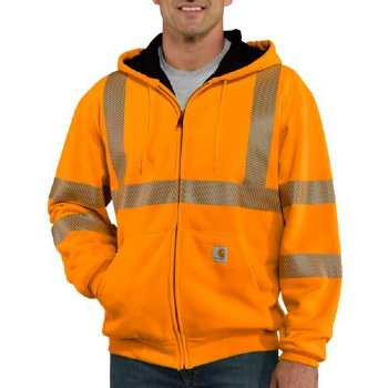 carhartt hv class 3 thermal sweatshirt