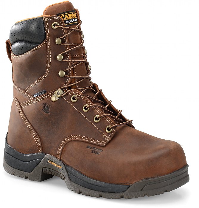 Carolina - CA8520 - Mens 8â€ Waterproof Composite Broad Toe Work Boot