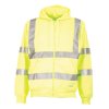 BERNE HVF021 SAFETY  HI-VISIBILITY OUTERWEAR HOODED SWEATSHIRT