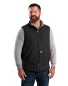 Show product details for BERNE V818 Heartland Sherpa-Lined Washed Duck Vest